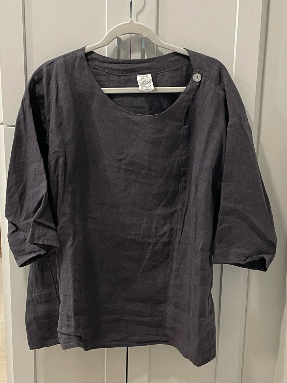 Linen Tunic by Match Point Size M